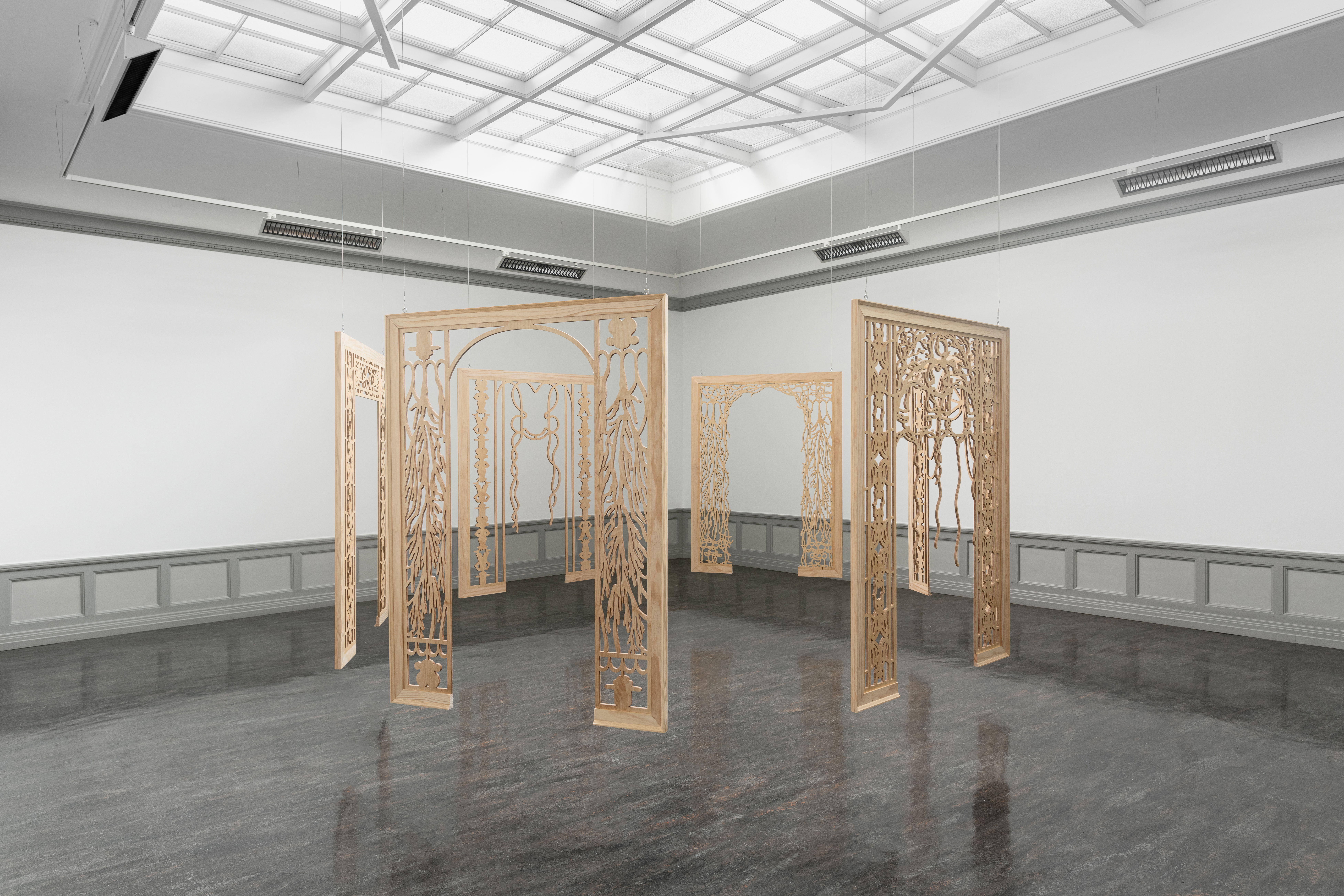 Cindy Ji Hye Kim, Sand in the Hourglass (2022), installation view. Photo: Erik Sæter Jørgensen.